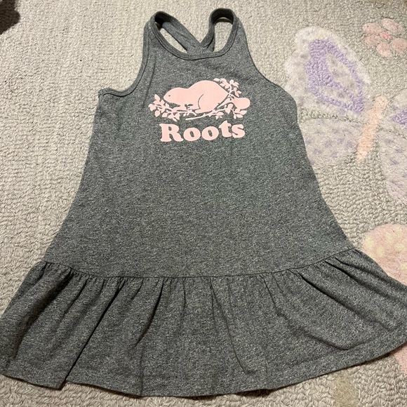 SOLD.Roots toddler girl summer dress 4T - Picture 1 of 3